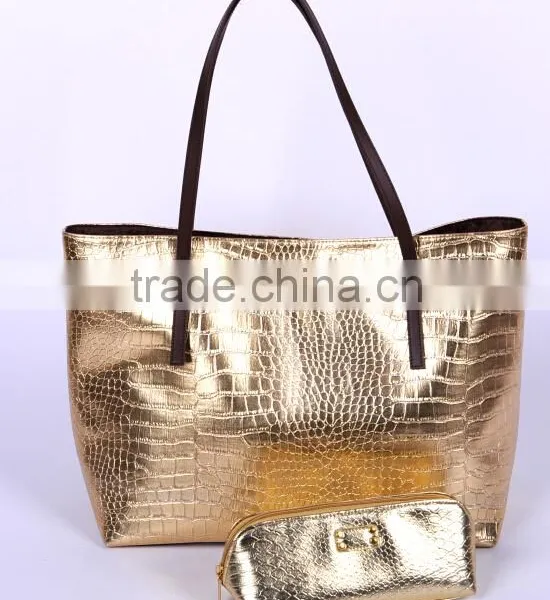 Top Quality Factory Direct Price Crocodile Leather Fashion Custom Tote Bags no Minimum photo-2