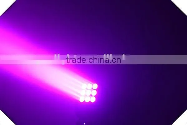 9*12w Led Moving Head Matrix Rgbw 4-in-1 Wash Light photo-6