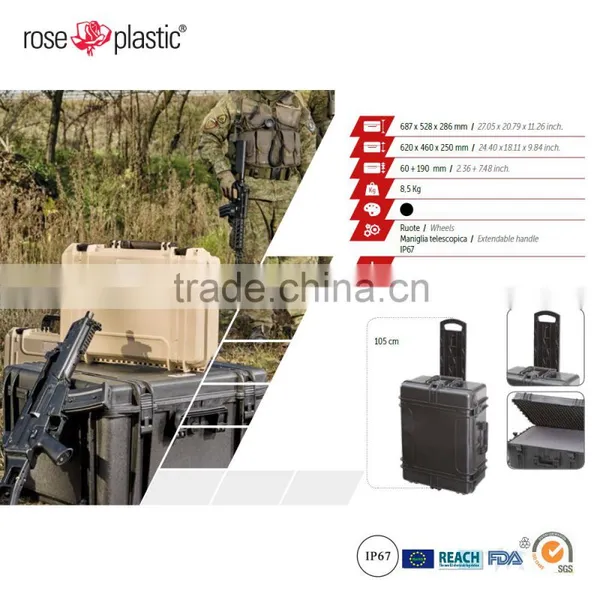 Plastic Handheld Tool Case With IP67 Waterproof Certification RCPS photo-5