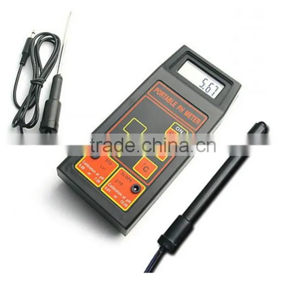 High Digital Accuracy Portable PH/mV/Temp Meter(with ph and Temp Electrode) photo-2