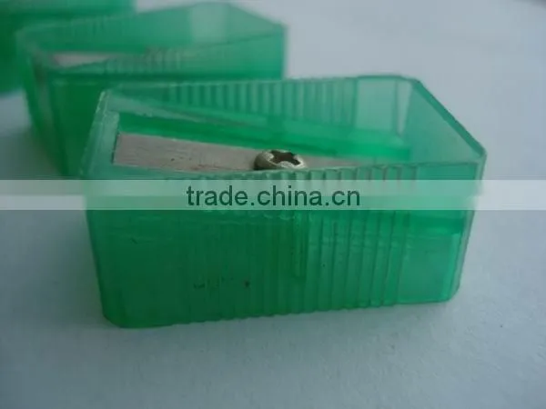Best Sale Promotional Cheap Transparent Color Plastic Pencil Sharpeners photo-5