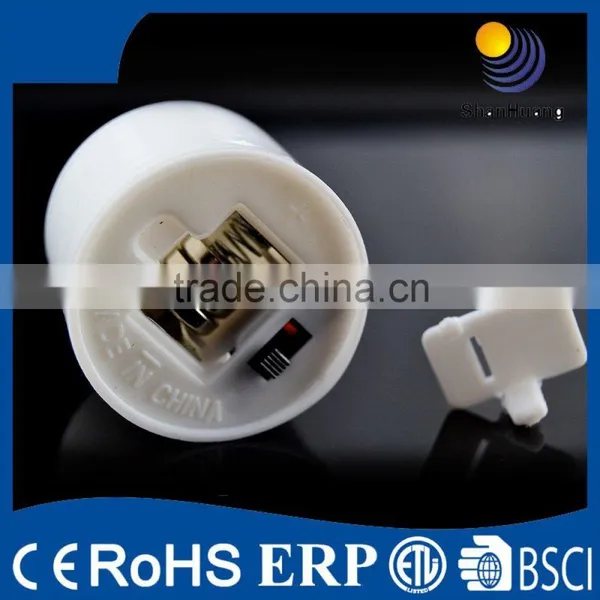 White Battary Power Pillar Mini Led Tealight Candle photo-3
