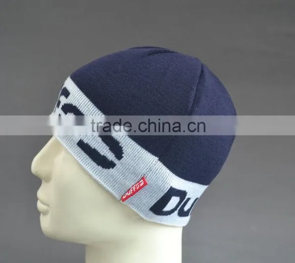 BSCI Audit 100% Acrylic Custom Winter Beanie Hat With Jacquard Logo photo-3