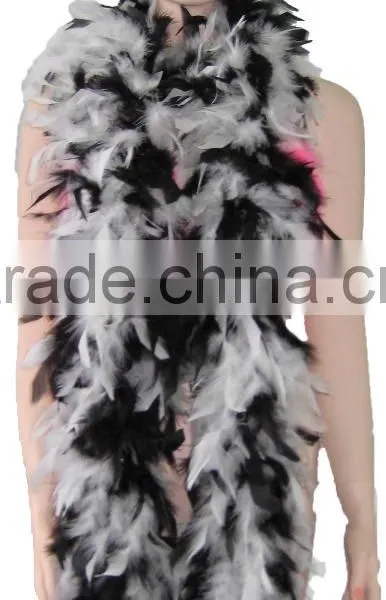 WHITE FEATHER BOA/OSTRICH FEATHER BOA photo-2