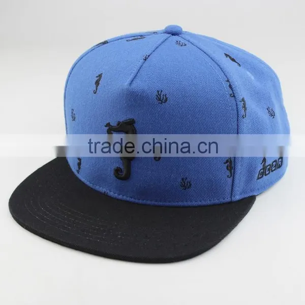 100% Acrylic Material and Striped Style 5 Panel Snapback Cap photo-3