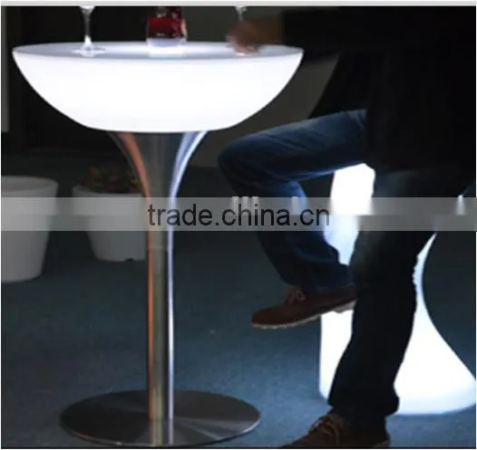 Led Glowing Skinny Coffee Table photo-4