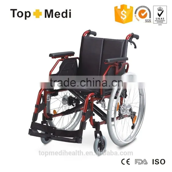 Drum Brake Quick Release Axle Aluminum Wheelchair for Disabled and Elder photo-4