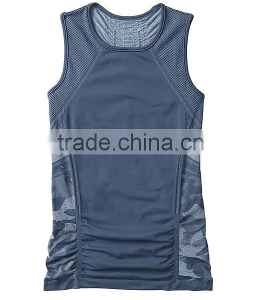 Custom Logo Yoga Vests Gym Tank Top Workout Sports Wear Fashion Tank Top Women photo-4
