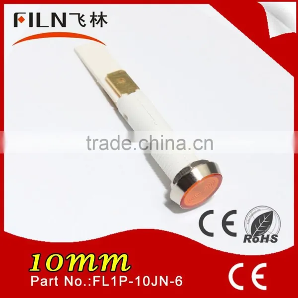 10mm High Light Low Voltage Electrical Appliances Light Signaling