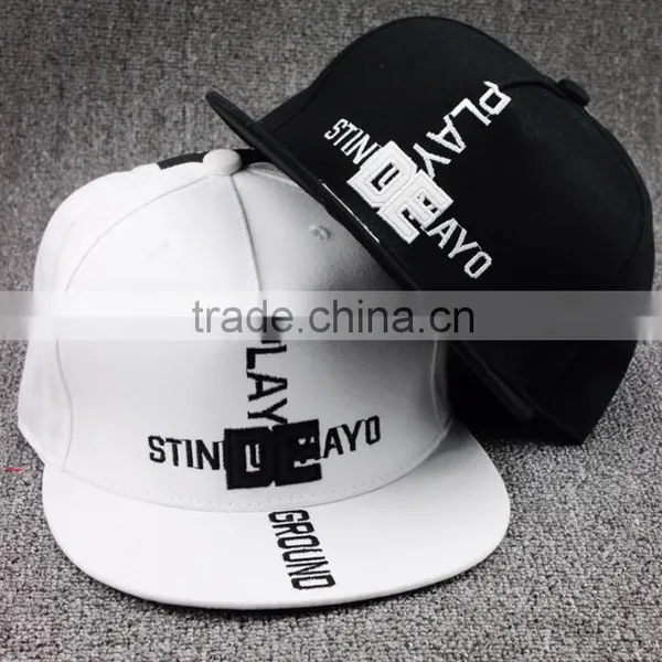 Flat Brim Hats With Printing Snapback Caps Hot Sale Hip Hop Cap photo-6