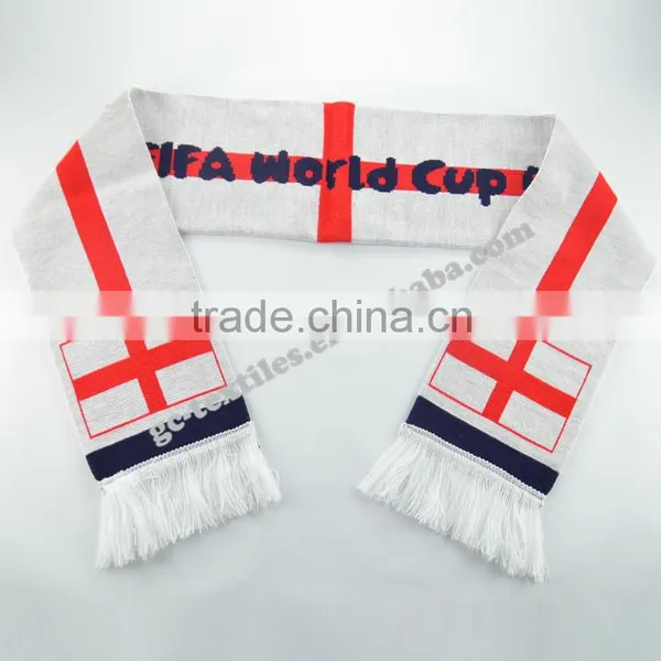 Wholesale China Manufacture Supplier Fans Football World Cup Scarf photo-3