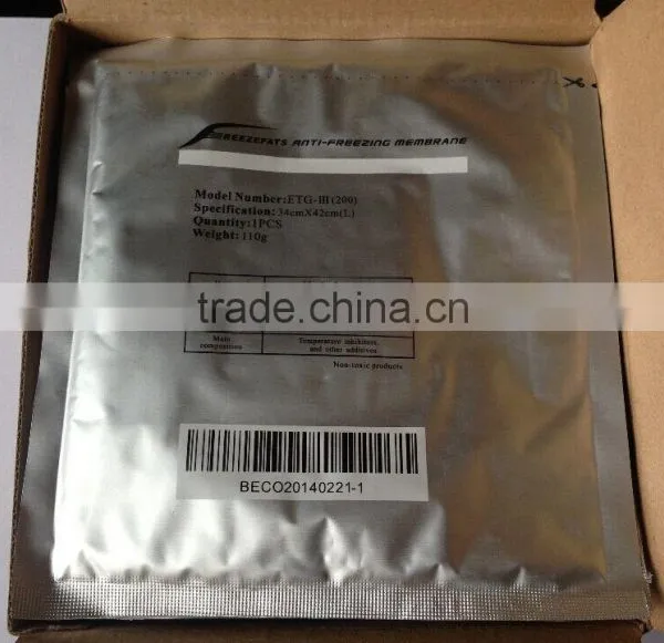 Mini Product Cryo Pad Anti Freeze Cellulite Reduction Antifreeze Membrane for Free photo-2