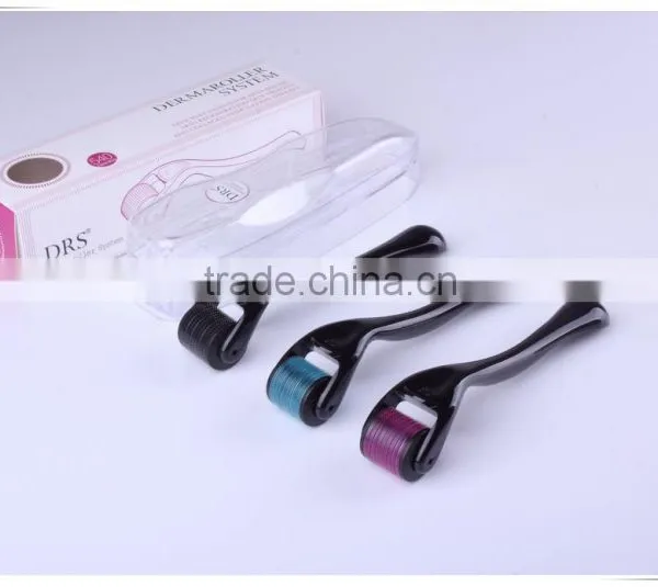 DRS540 Best Seller 540 Needles White , Black , Silver , Gold Color Plastic Handle Derma Roller photo-2