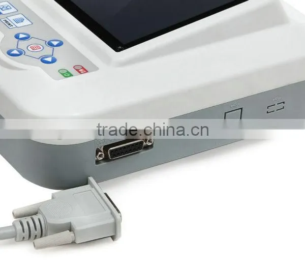 Digital 6-channel Touch Screen Color Electrocardiograph ECG EKG Machine on Sale photo-6