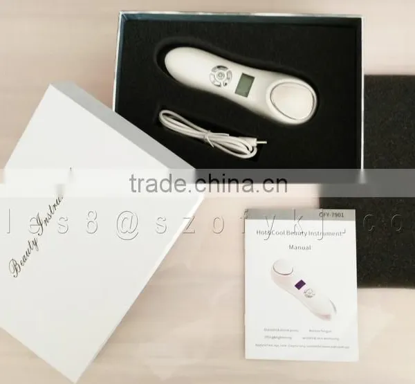 AOPHIA Facial Beauty Instrument Skin Whitening Hot & Cold Vibration Facail Beauty Instrument photo-3