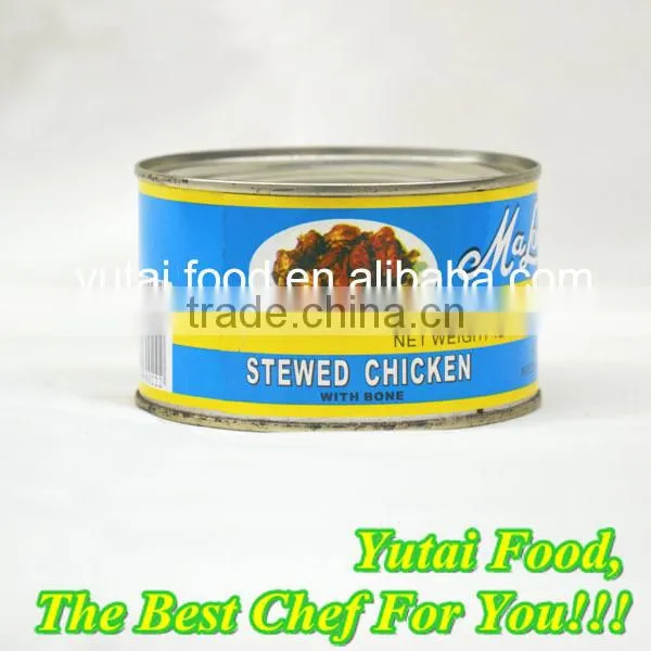 Canned Stewed Chicken Appetizing Food
