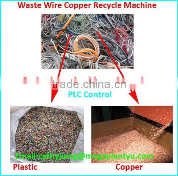 Waste Scrap Copper Wire Granulator/Waste Wire Crushin Recycling Machine for Sale Price photo-2