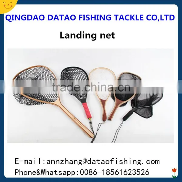 Hand Wooden Rubber Fishing Net photo-6