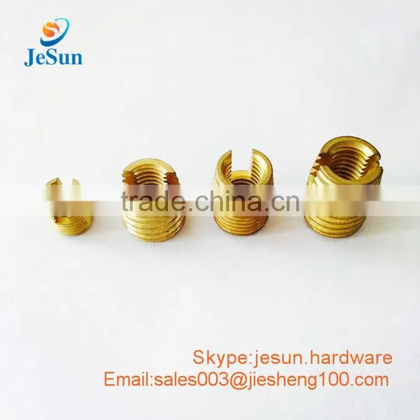 China Supplier Factory Brass Slotted Insert Nut Brass Insert Nuts photo-5