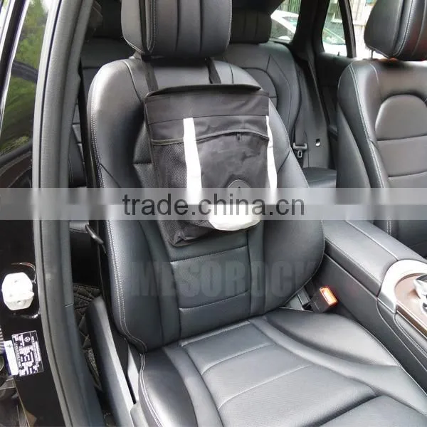 Car Garbage Can With Removable Liner Auto Trash Bag Car Storage Bag photo-4