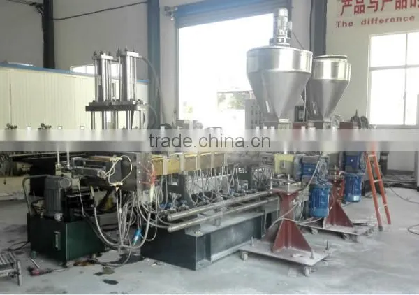 Lab Plastic Masterbatch Granulator Twin Screw Extruder Compounding Granules Machine photo-4