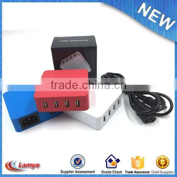 Multi Port Usb Charger / Electric Mobile Charging Socket photo-3