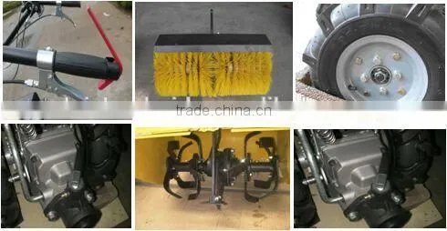 Multifunctional Rotary Tiller Sweeper for Garden and Farm PRO600 photo-3
