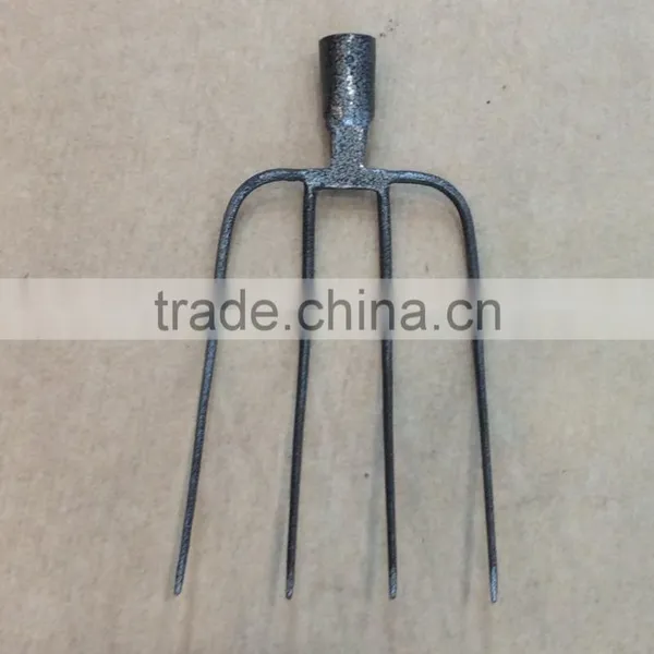 Steel Fork Head F104 With Four Teeth