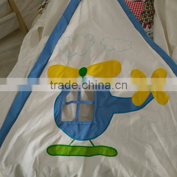 Promotional Customized Indoor Kids Children Play Room Canvas Tienda Tipi Tent Wholesale photo-2
