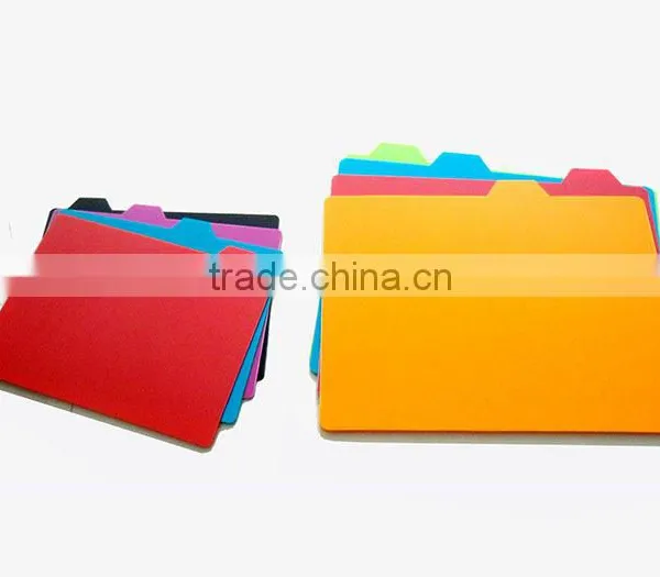4pcs In1 Set Anti-skid Flexible Plastic Chopping Mats photo-3
