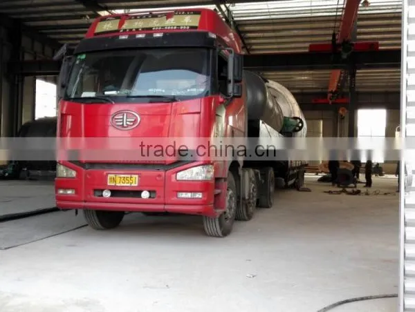 DAYI New Design Type Waste Rubber Recycling To Oil Pyrolysis Didstillation Plant /Small Pyrolysis Machine photo-6