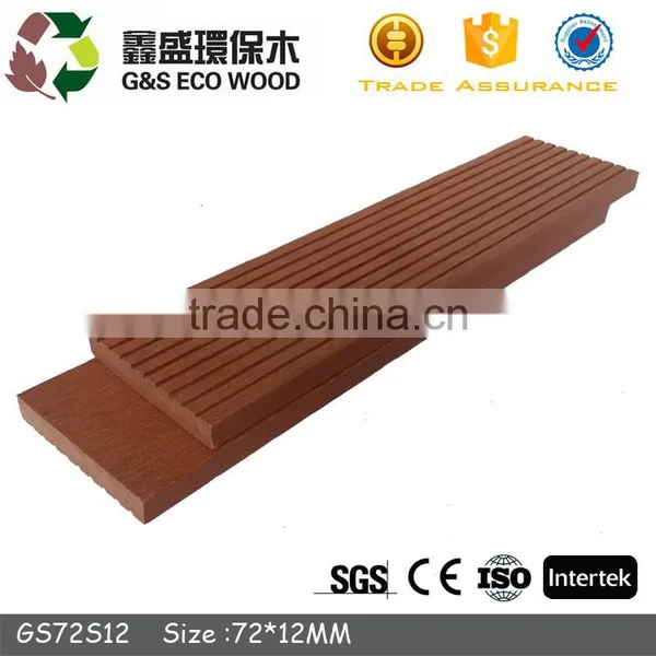 High Quality Wpc Hollow Joist for Decking Floor Eco-friendly Synthetic Wood Plastic Floor photo-5