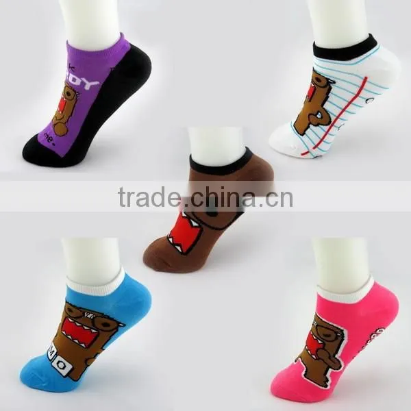 Colourfull Boat Girl Fashion Sock photo-2