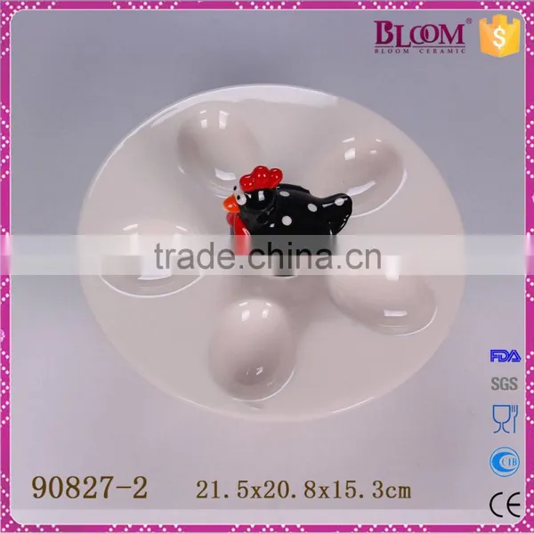 High Quality Ceramic Egg Tray,ceramic Egg Holder photo-5