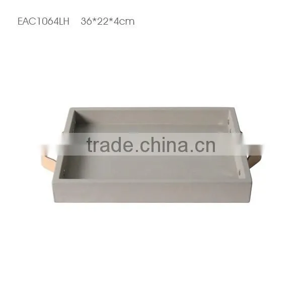 Hot Sale Concrete Homewares/restaurant Food or Fruit Serving Tray photo-3