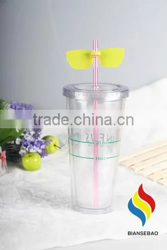 Hot Sale Double Wall Plastic Acrylic Tumbler 24oz photo-3