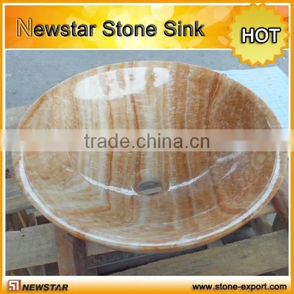 Marble Stone Sink for Bathroom Use
