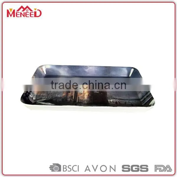 Exhibitor Canton Fair Best Selling Product Melamine Manufacturers Supply Carrying Tray photo-3