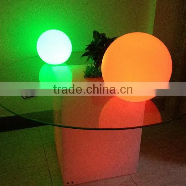 Tempered Glass Table With LED Lights YM-LCT606073