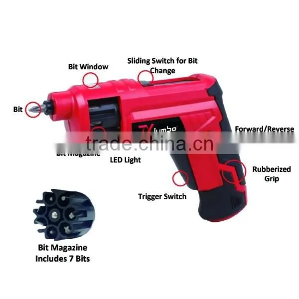 Chargeable Multi Bits T6 Torx Screwdriver photo-2