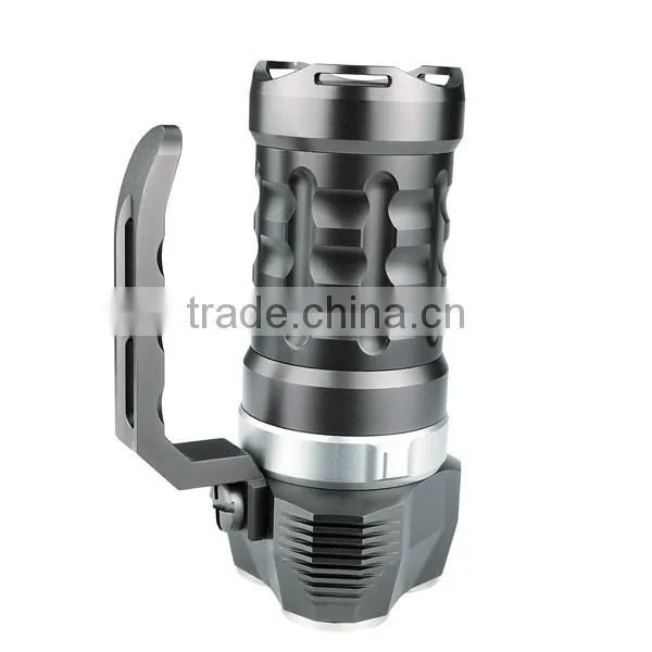UniqueFire 3000 LM With 4*18650 Rechargeable Li-ion Battery Waterproof Diving Led Torch photo-6