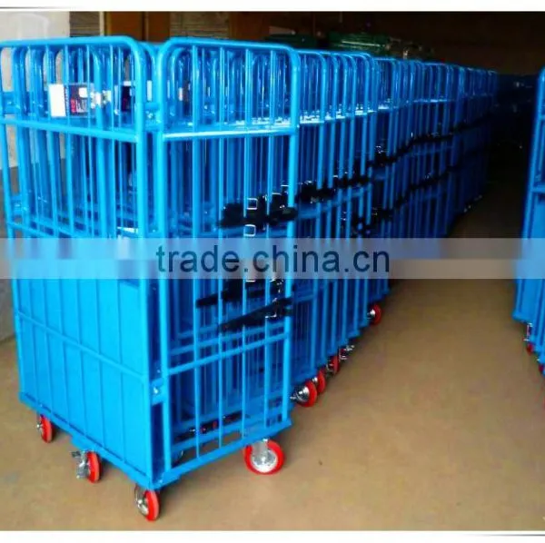 RC-03 Powder Coated Folding Storage Roll Cages photo-2