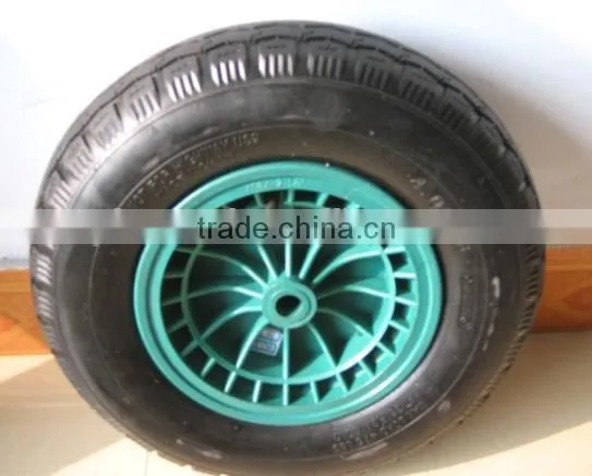 Wheelbarrow Tyre and Tube / Rubber Wheel 3.50-4 for Russia photo-3