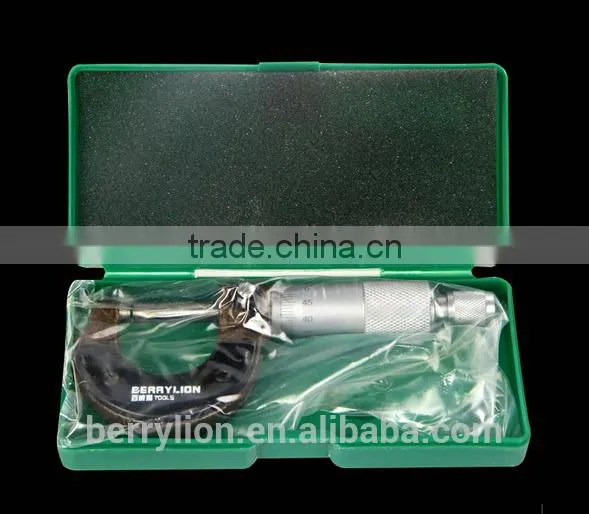 Berrylion High Quality Micrometer Stainless Steel Micrometer 0-25mm Micrometer photo-4