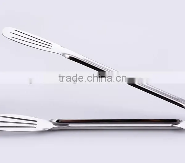 AFY25 High Quality 9 Inches Kitchen Utensils Stainless Steel Food Tong photo-6