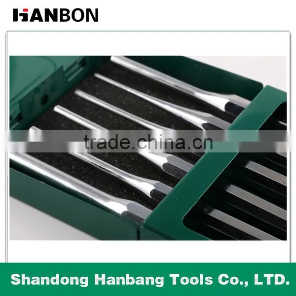 6 Pcs High Quality Mirror Punch & Chisel Sets photo-2