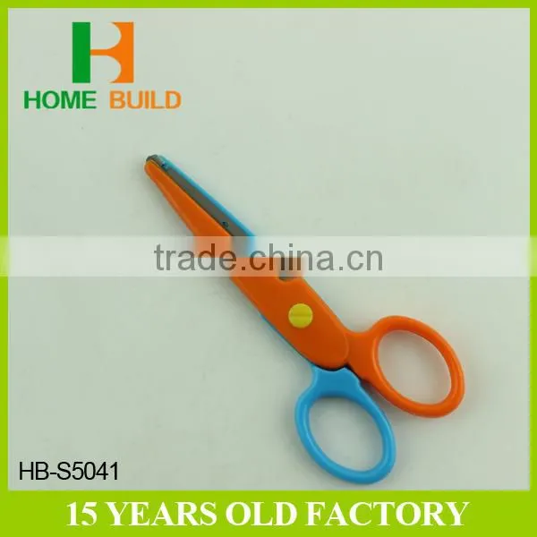 Factory Price HB-S5041 Double Color Stainless Steel Office Paper Scissors photo-5