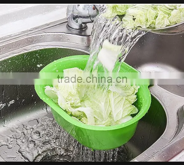 Creative Hanging Basket Sink Drop, Fruits and Vegetables With Waterlogging Caused by Excessive Rainfall Hanging Basket, Receive photo-2