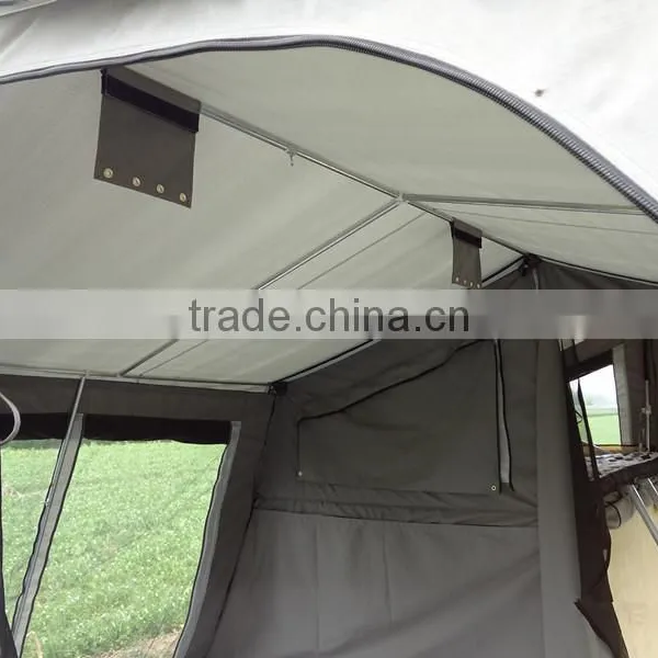 Double 7FT Cab Pickup Large Military Trailer Tent for Camping photo-5