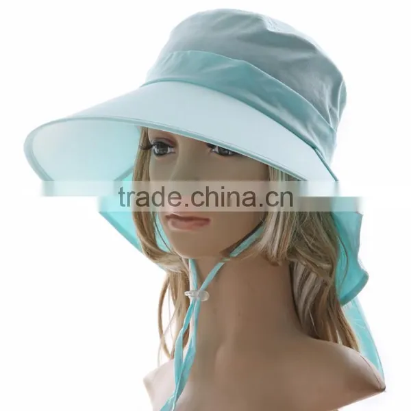 Women Wide Brim Sun Hat / UV Protection Bucket Hat photo-2